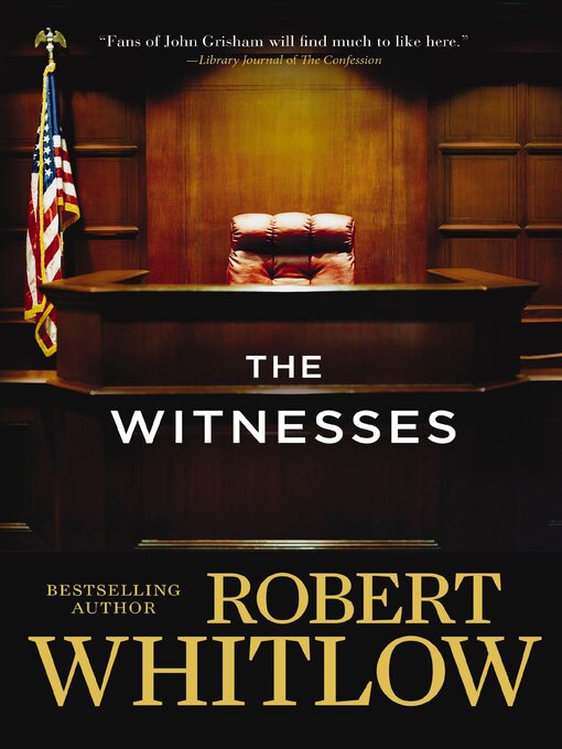 Title details for The Witnesses by Robert Whitlow - Wait list